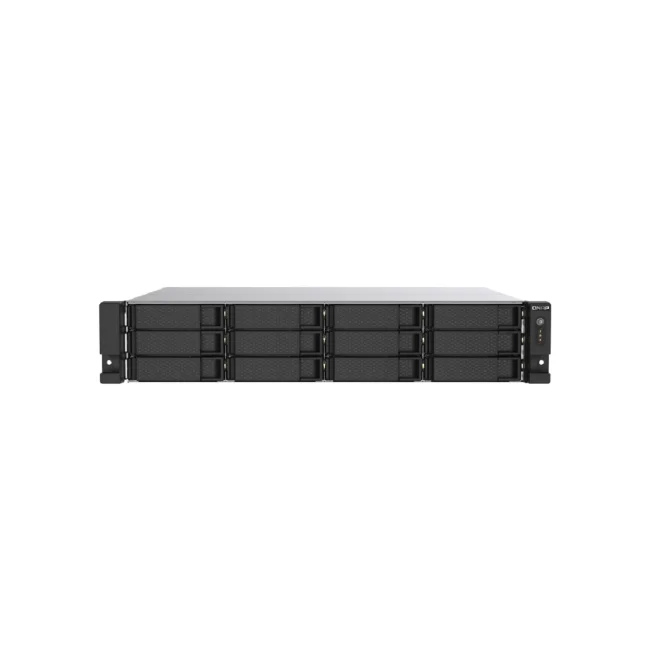 QNAP TS-1273AU-RP-8G servidor NAS o de almacenamiento Bastidor (2U) Ryzen Embedded V1500B 8 GB DDR4 0 TB QNAP QTS Aluminio, Negro image 4