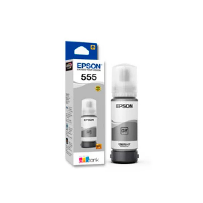 BOTELLA DE TINTA EPSON ECOTANK T555 GRIS FOTOGRAFICO 70ML T555520-AL