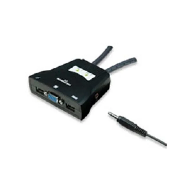 Manhattan Mini Switch KVM de 2 puertos
