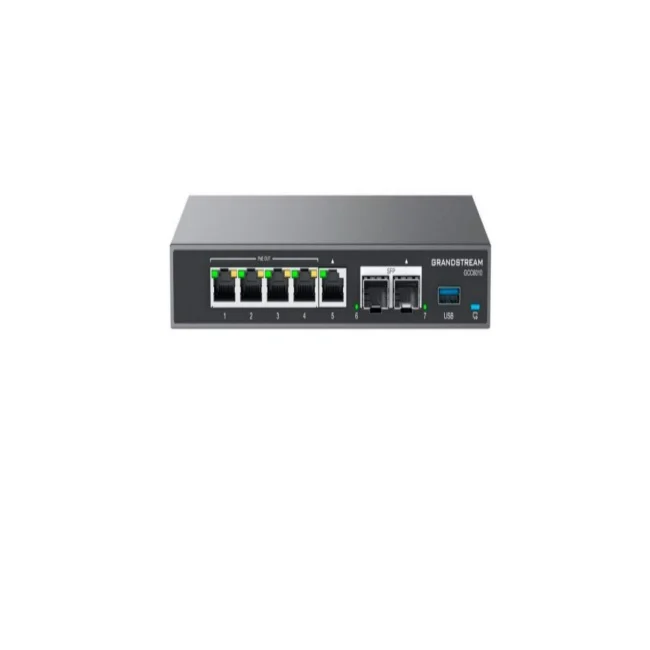 GCC6010, Dispositivo 4 en 1, Conmutador IP, Firewall, Ruteador VPN y Switch, 5xGigaEth, 4xPoE, 2xSFP y 1 USB image 5