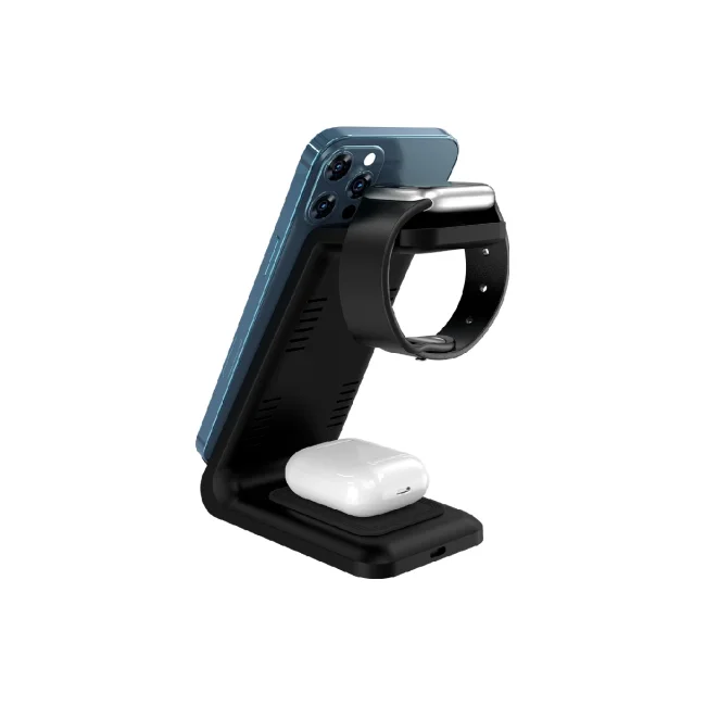 Acteck Energon S-Mate CI720 Audífonos, Smartphone, Reloj inteligente Negro USB Cargador inalámbrico Interior image 6