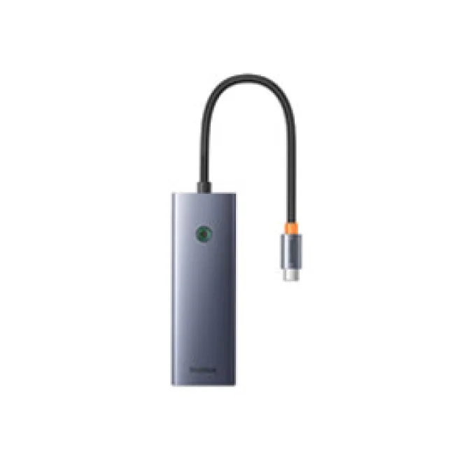 HUB TIPO C FLITE SERIES HUB DE 7 PUERTOS BASEUS HDMI4K60HZ1USB3,03PD1SD/TF1COLOR GRIS