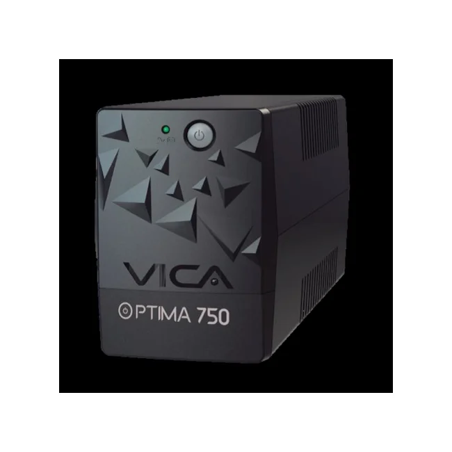 Vica Optima 1250 sistema de alimentación ininterrumpida (UPS) 1.25 kVA 625 W 8 salidas AC image 6