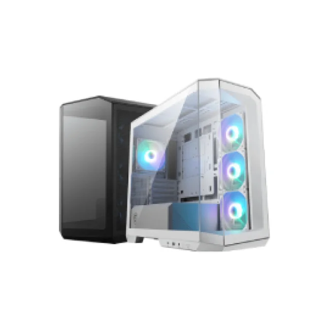 MSI MAG PANO M100R PZ Micro Tower Blanco image 3