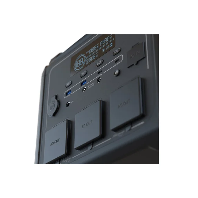 ESTACION DE PODER FORZA TITAN FPP-T1200 1100W 10 TOMAS LAMPARA LED NERGO image 3