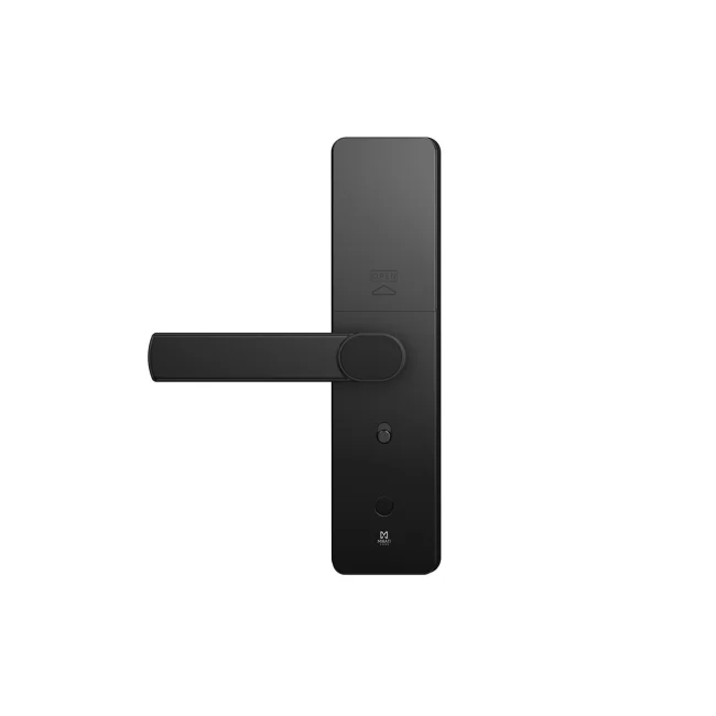 CERRADURA INTELIGENTE CON CáMARA Y TIMBRE, DETECCIóN DE HUELLA DACTILAR, TARJETA RFID, CONECTIVIDAD WIFI, COMBINACIóN NUMéRICA Y LLAVE FíSICA, DE ALEACIóN DE ALUMINIO Y CRISTAL TEMPLADO. image 2