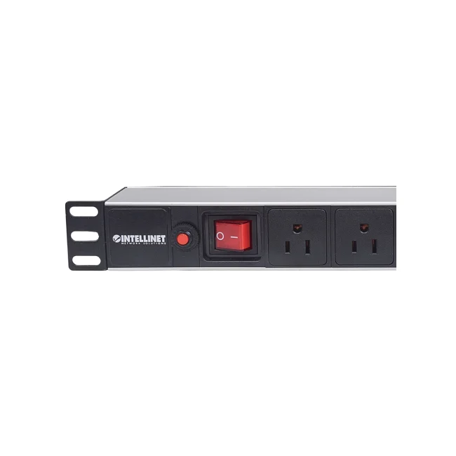 Intellinet Barra multicontacto con 8 salidas para montaje en 1U de rack de 19" - Tipo EU image 9