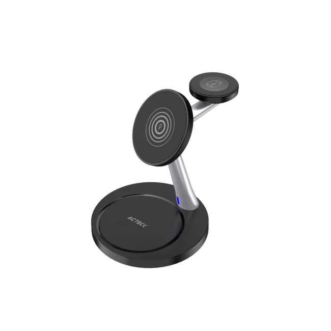 Acteck Energon S-Mate CI740 Audífonos, Smartphone, Reloj inteligente Negro USB Cargador inalámbrico Interior image 13