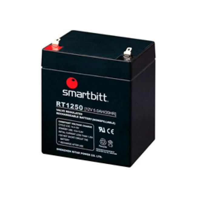 BATERIA SMARTBITT  SBBA12-5  12V/5 AH COMPATIBLE CON SBNB500, SBNB600 Y SBNB800