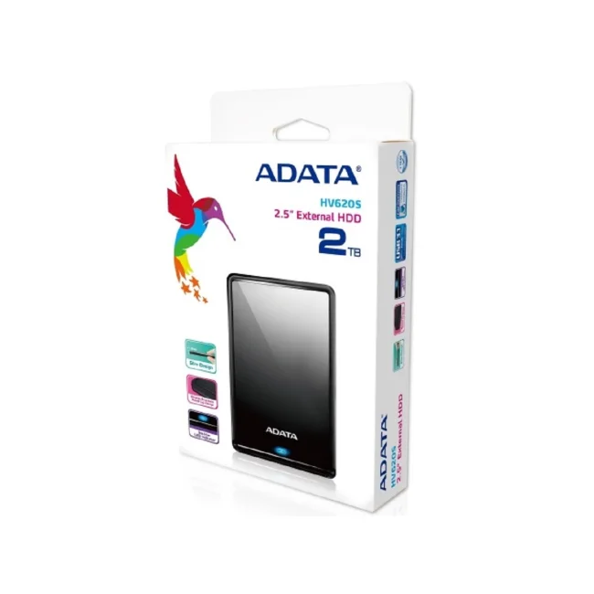 ADATA HV620S disco duro externo 2 TB USB Tipo C 3.2 Gen 1 (3.1 Gen 1) Negro image 4