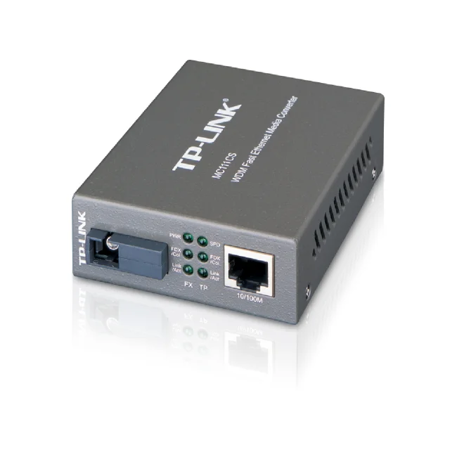 TP-Link Omada MC111CS convertidor de red 100 Mbit/s Modo único Negro image 5