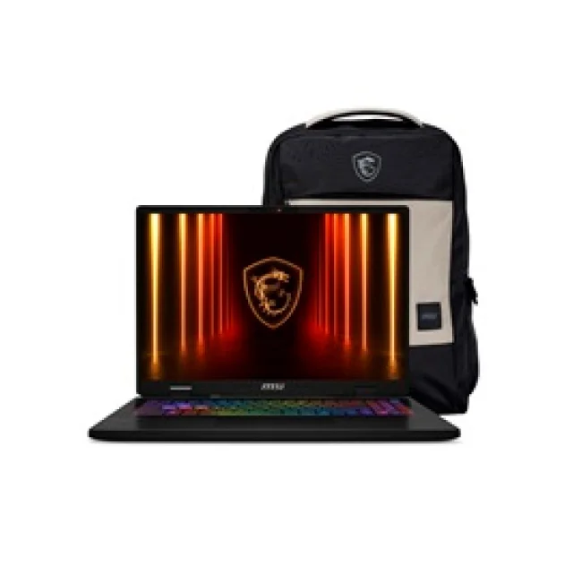 PORTATIL GAMER MSI CROSSHAIR A16 HX D8WGKG / 16 QHD 240HZ / AMD RYZEN 9 8940HX HASTA 5.3 GHZ / DDR5 32GB (2*16GB) / 1TB SSD / NVIDIA RTX 5070 GDDR7 8GB / WIN 11 PRO / INCLUYE BACKPACK
