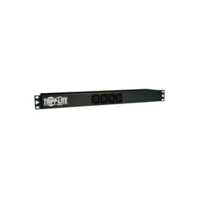 Tripp Lite PDUNV PDU Básico Monofásico de 1.9kW / 3.8kW de 120V ~ 240V, 14 Tomacorrientes (12 C13 y 2 C19), C20 con 5 Adaptadores, Cable de 3.05 m [10 pies], instalación de 1U en rack