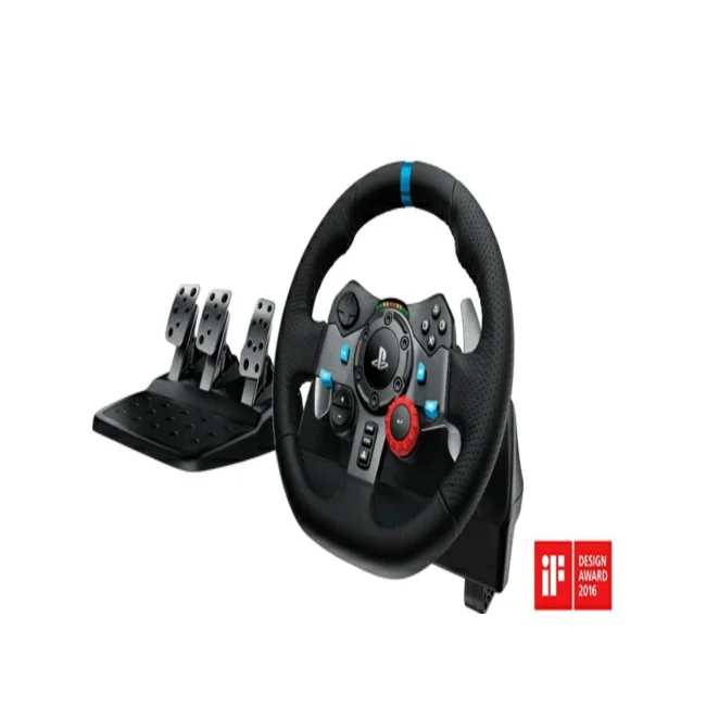 Logitech G G29 Driving Force Negro USB 2.0 Volante + Pedales Analógico/Digital PlayStation 4, Playstation 3 image 4