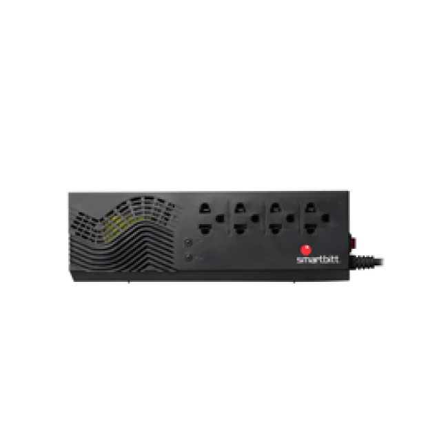 Smartbitt SBAVR1200 regulador de voltaje 4 salidas AC 1200 V Negro image 2