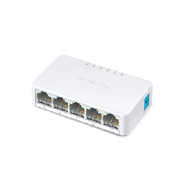 Mercusys MS105 dispositivo de redes No administrado Fast Ethernet (10/100) Blanco image 4