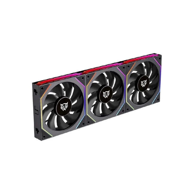 VENTILADOR P/GABINETE BALAM RUSH (BR-942089) EOLOX LINK EXL95,RGB,120 MM,3 FAN,NEGRO image 2