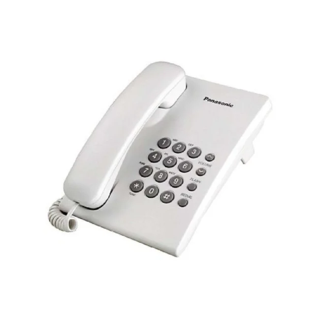 Panasonic KX-TS500 Teléfono analógico Identificador de llamadas Blanco image 6