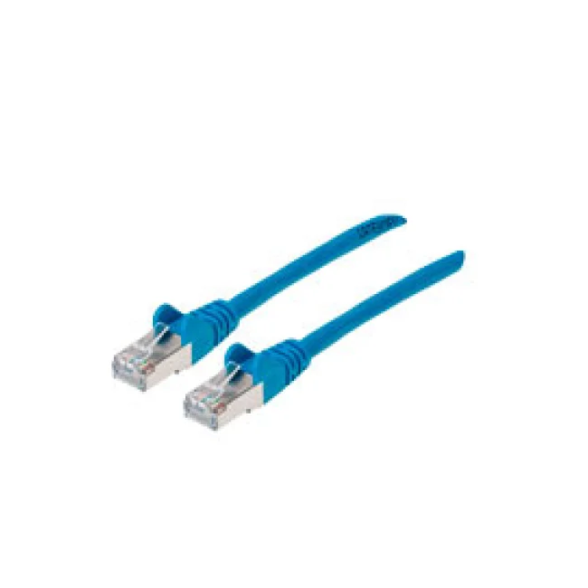 Intellinet Cable de Red Cat6a S/FTP, 3.0 m, Azul