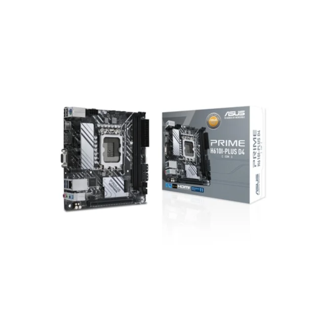 MB ASUS H610 INTEL S-1700 14A GEN /2X DDR4 3200 /HDMI /DP /D-SUB /M.2 /2X USB 3.2 /MINI ITX /GAMA BASICA image 2