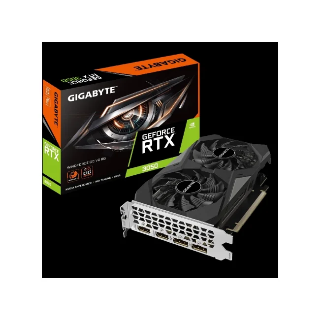 GIGABYTE GeForce RTX 3050 WINDFORCE OC V2 6G NVIDIA 6 GB GDDR6 image 4