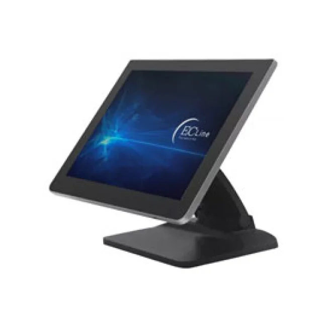 TERMINAL PUNTO DE VENTA EC LINE EC-FS-1538I3-128-WIN11, NEGRO, PANTALLA TOUCH AIO, 15 PULGADAS, INTEL CORE I3, 8GB RAM, 128GB SSD, WINDOWS 11 IOT