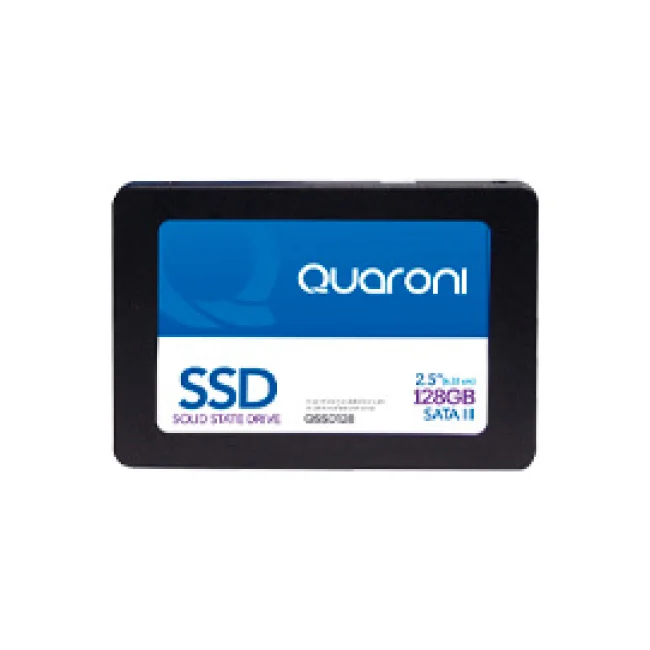 UNIDAD DE ESTADO SOLIDO SSD QUARONI 2.5 128GB / SATA3 / 6GB/S 7MM / LECT 530MB/S / ESCRIT 450MB/S.