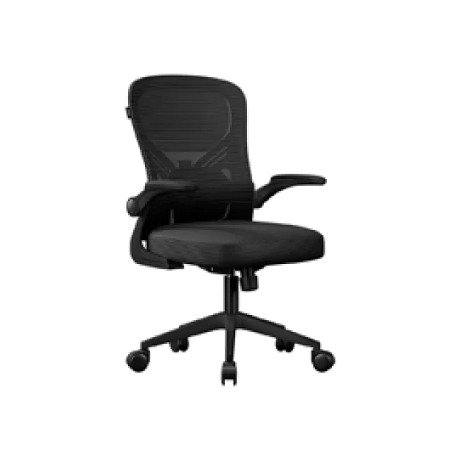 SILLA OFICINA ACTECK FLUX EC343 ALTASUAVIDAD 100KG MARCO Y MALLA NEGRA