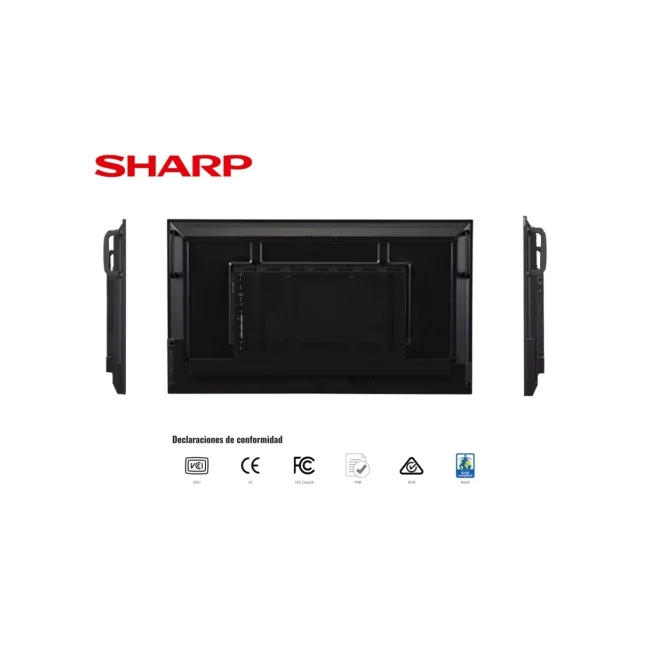 MONITOR PROFESIONAL SHARP DE 65 PN-ME652 UHD 3840 X 2160 18/7, 450 CD/M2 CONT 12001 USB-C HDCP 3 HDMI ANDROID 13 CON 3AÑOS DE GARANTIA image 4