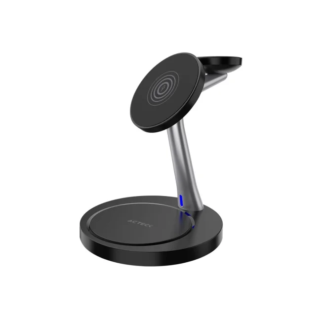 Acteck Energon S-Mate CI740 Audífonos, Smartphone, Reloj inteligente Negro USB Cargador inalámbrico Interior image 12