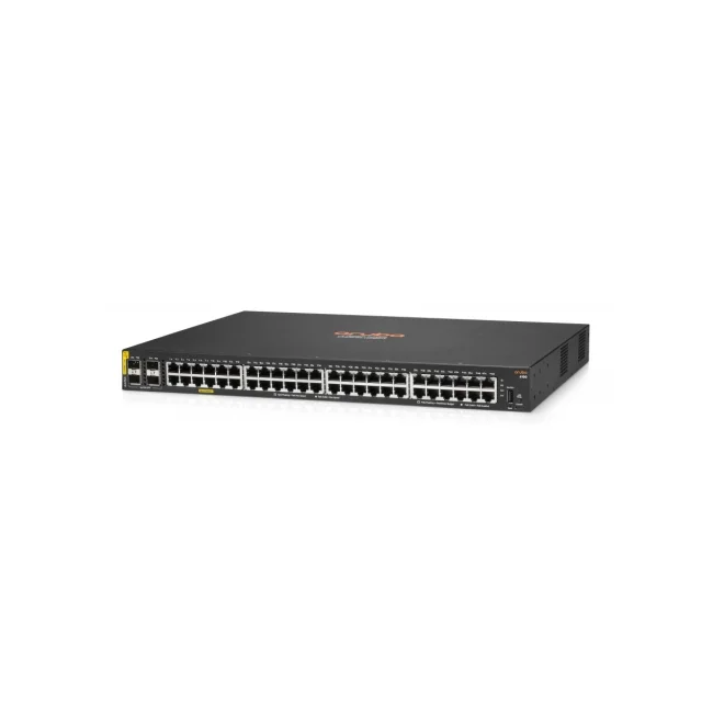 Aruba 6100 48G Class4 PoE 4SFP+ 370W Gestionado L3 Gigabit Ethernet (10/100/1000) Energía sobre Ethernet (PoE) 1U Negro image 6