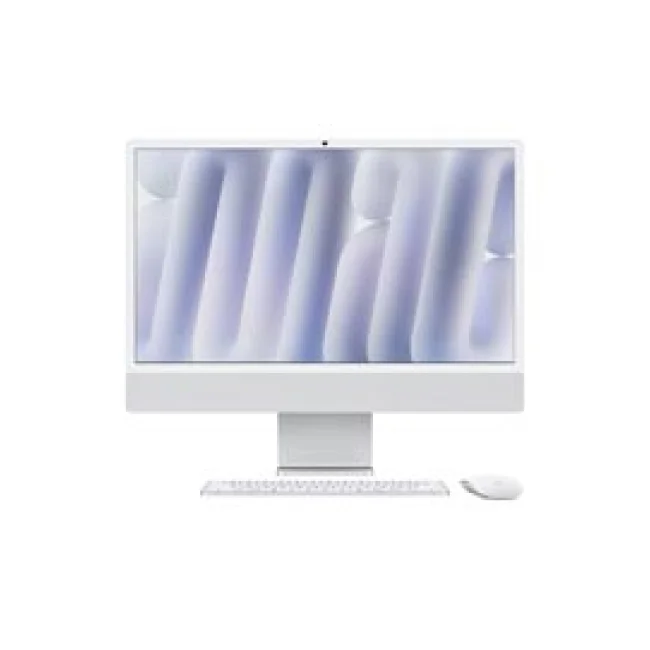 Apple iMac Apple M M4 59.7 cm (23.5") 4480 x 2520 Pixeles PC todo en uno 16 GB 256 GB SSD macOS Sequoia Wi-Fi 6E (802.11ax) Plata image 2