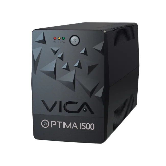 Vica OPTIMA 1500 sistema de alimentación ininterrumpida (UPS) 1.5 kVA 900 W image 4