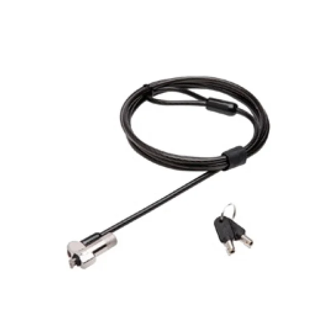 TechZone TZKL703KD cable antirrobo Negro 1.8 m image 2