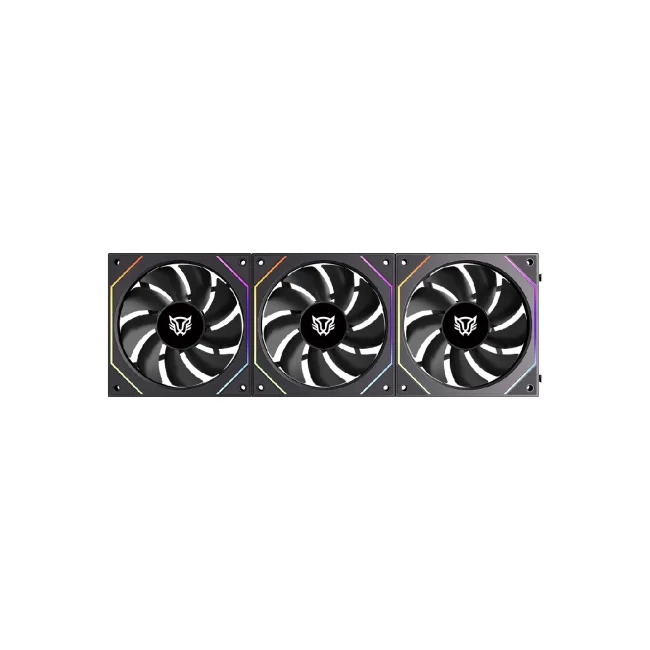 VENTILADOR P/GABINETE BALAM RUSH (BR-942089) EOLOX LINK EXL95,RGB,120 MM,3 FAN,NEGRO image 3