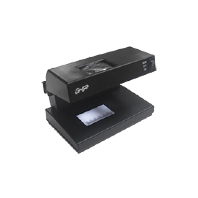 LAMPARA DETECTORA DE BILLETES FALSOS Y DOCUMENTOS OFICIALES GHIA GLUV1 / LUZ UV / NEGRA