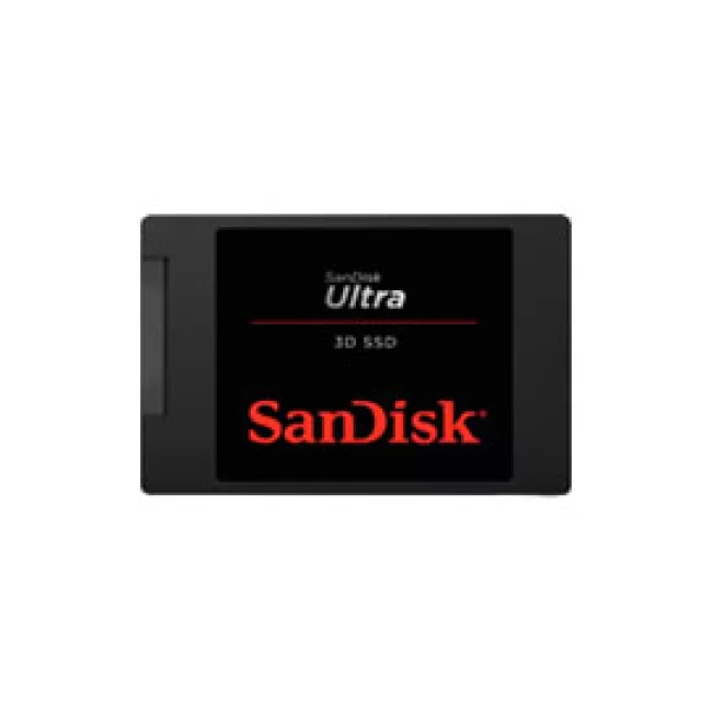 UNIDAD DE ESTADO SOLIDO SSD SANDISK ULTRA 3D 500GB 2.5 SATA3 7MM LECT.560/ESCR.510MBS  SDSSDH3-500G-G26
