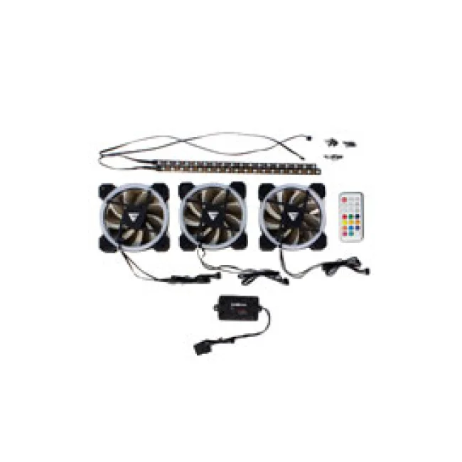 Game Factor FKG400 sistema de refrigeración de computadora Gabinete de la computadora Ventilador 12 cm Negro image 3
