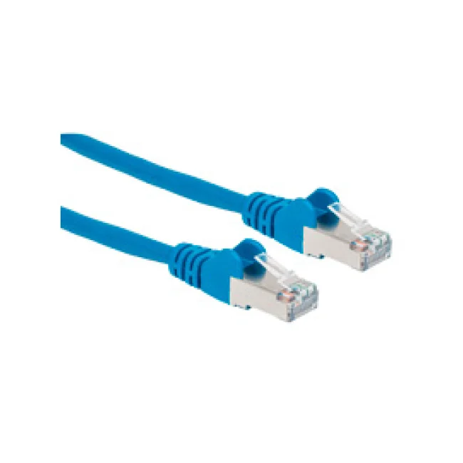 Intellinet Cable de Red Cat6a S/FTP, 0.9 m, Azul