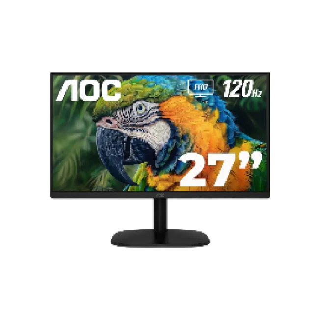 AOC B3 27" IPS FHD 120Hz monitor de computadora 68.6 cm (27") 1920 x 1080 Pixeles Full HD LCD Negro