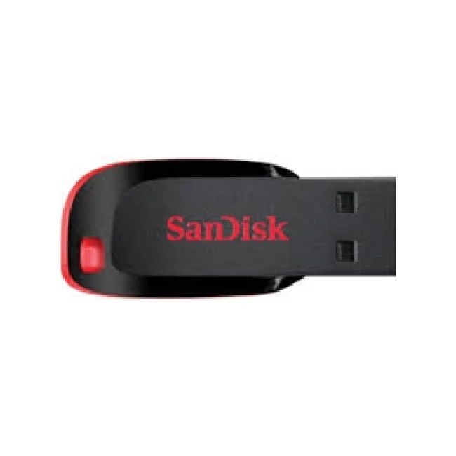 SanDisk Cruzer Blade unidad flash USB 16 GB USB tipo A 2.0 Negro, Rojo