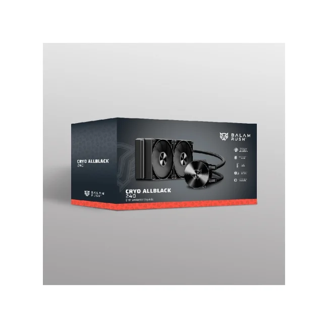 ENFRIAMIENTO LIQUIDO BALAM RUSH CRYO ALLBLACK 240 NEGRO image 7