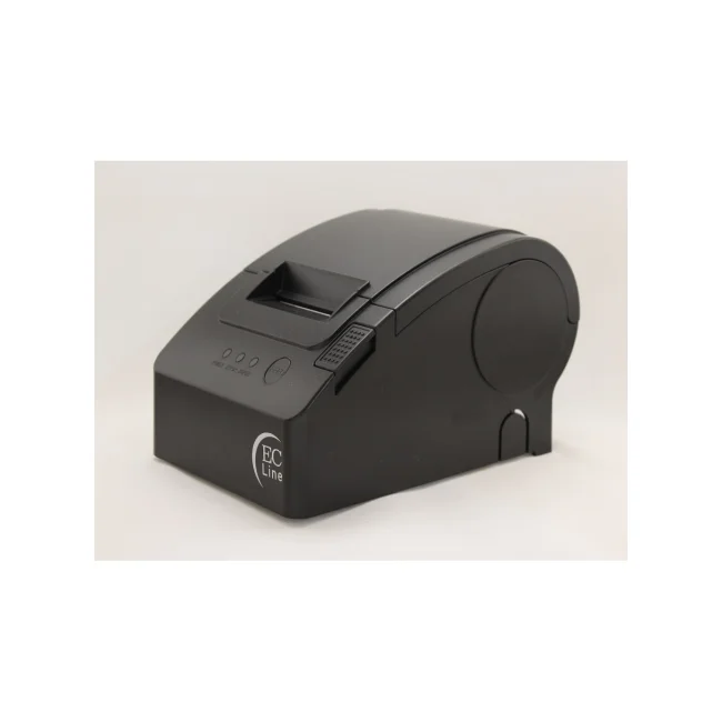 MINIPRINTER EC LINE EC-PM-58110, NEGRO, TERMICA, 58 MM, USB, SERIAL, RJ11, CORTE MANUAL, 110 MM/SEG image 2