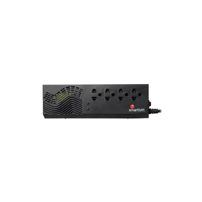 Smartbitt SBAVR1200 regulador de voltaje 4 salidas AC 1200 V Negro image 6