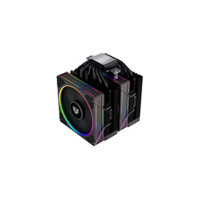 Enfriamiento de Aire  BAMLAM RUSH HELIUX PRO HEX70 Sistema de enfriamiento de Aire, Disipador de aire Doble, Iluminación ARGB