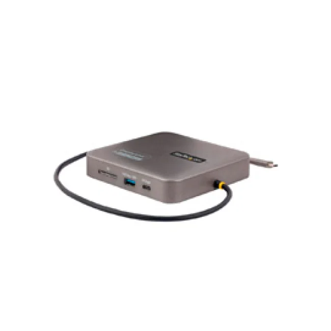 StarTech.com Adaptador Multipuertos USB C - HDMI Doble 4K 60Hz - Hub USB 10Gbps de 2 Puertos USB-C/USB-A - PD100W - GbE - SD - Dock de Viajes - Docking Station image 2