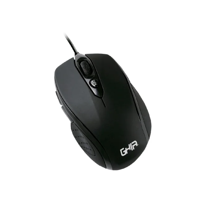 GHIA / KIT TECLADO Y MOUSE / ALAMBRICO / ERGONOMICOS / MULTIMEDIA / USB / COLOR NEGRO image 2