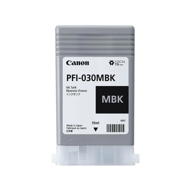 TINTA CANON PFI-030MBK 3488C001AA NEGRO MATE IMAGEPROGRAF TA-20/TA-30 (55 ML) image 2