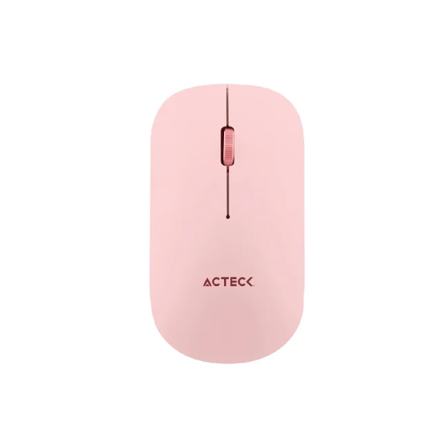 Acteck Creator Virtuos Silk MK720 teclado Ratón incluido Bluetooth Español Rosa, Blanco image 10