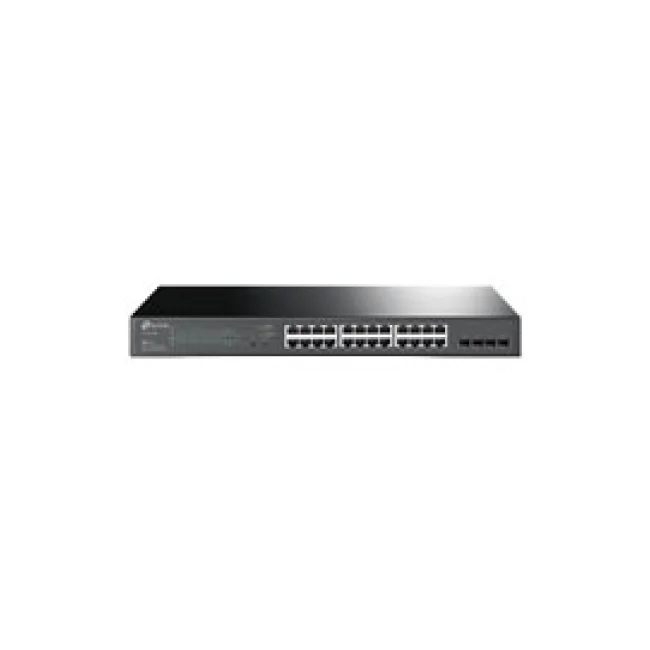 TP-Link JetStream TL-SL2428P dispositivo de redes Gestionado L2 Fast Ethernet (10/100) Energía sobre Ethernet (PoE) 1U Negro image 2